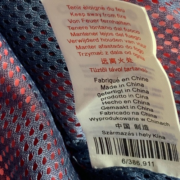 New Tribord Decathlon Rain Jacket Men Red Polyamide Full Zip XL - Picture 5 of 10